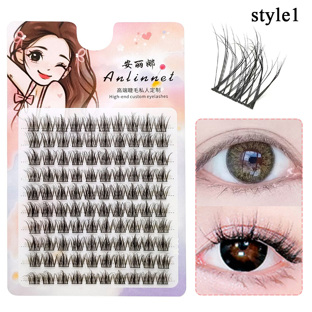 Mix Clusters Lash Clusters Extensions Individual Grafting Segmented Lash Makeup