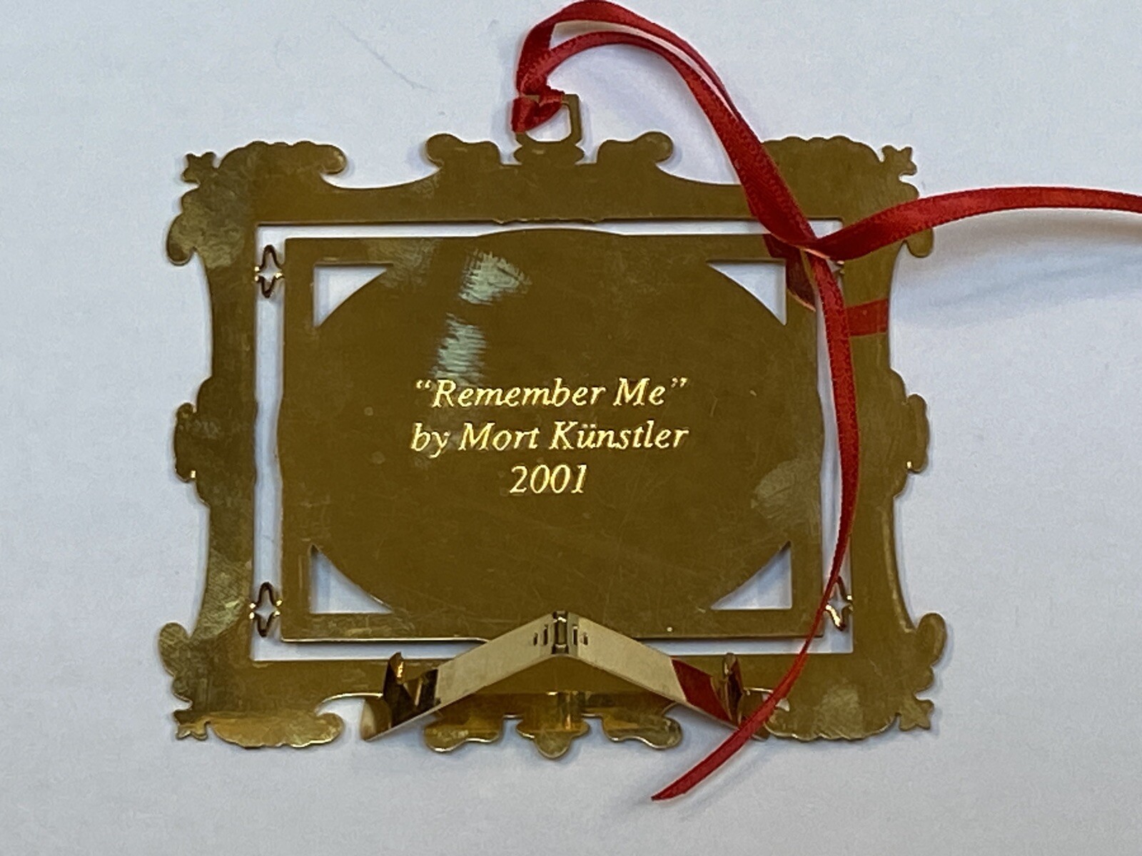 Mort Kunstler Civil War History Soldier Christmas Ornament Remember Me 2001 3"