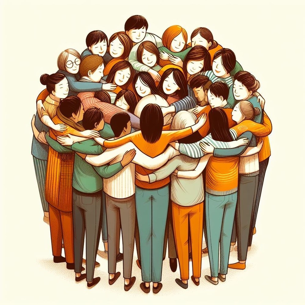 Unique Electronic Hug Sticker (Donate me)