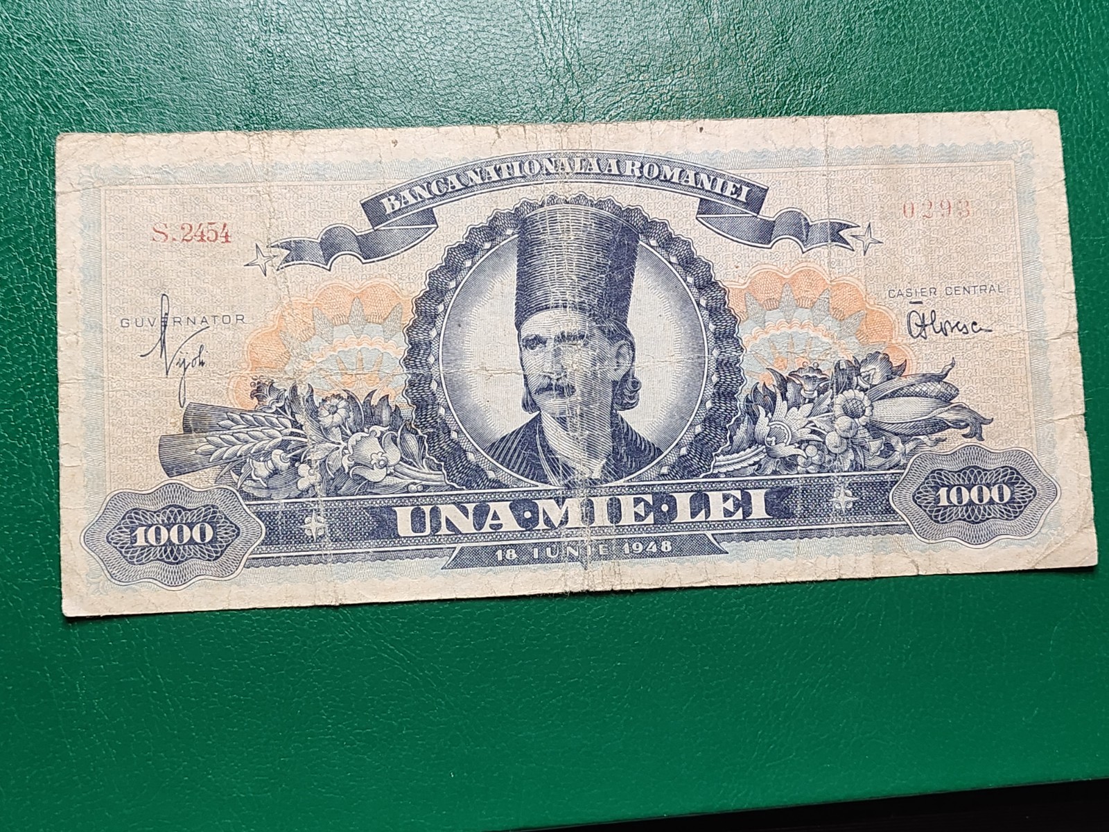 ROMANIA - 1000 LEI 1948 - BANKNOTES