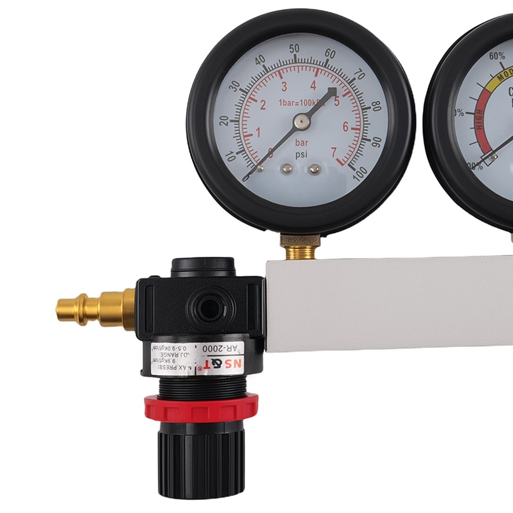 Multi-Function Cylinder Leak Down Tester Automotive Kit Gasoline