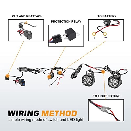 LED Lights Brackets Mount Kit,Front A-Pillar Polaris LED Lights Brackets Mount