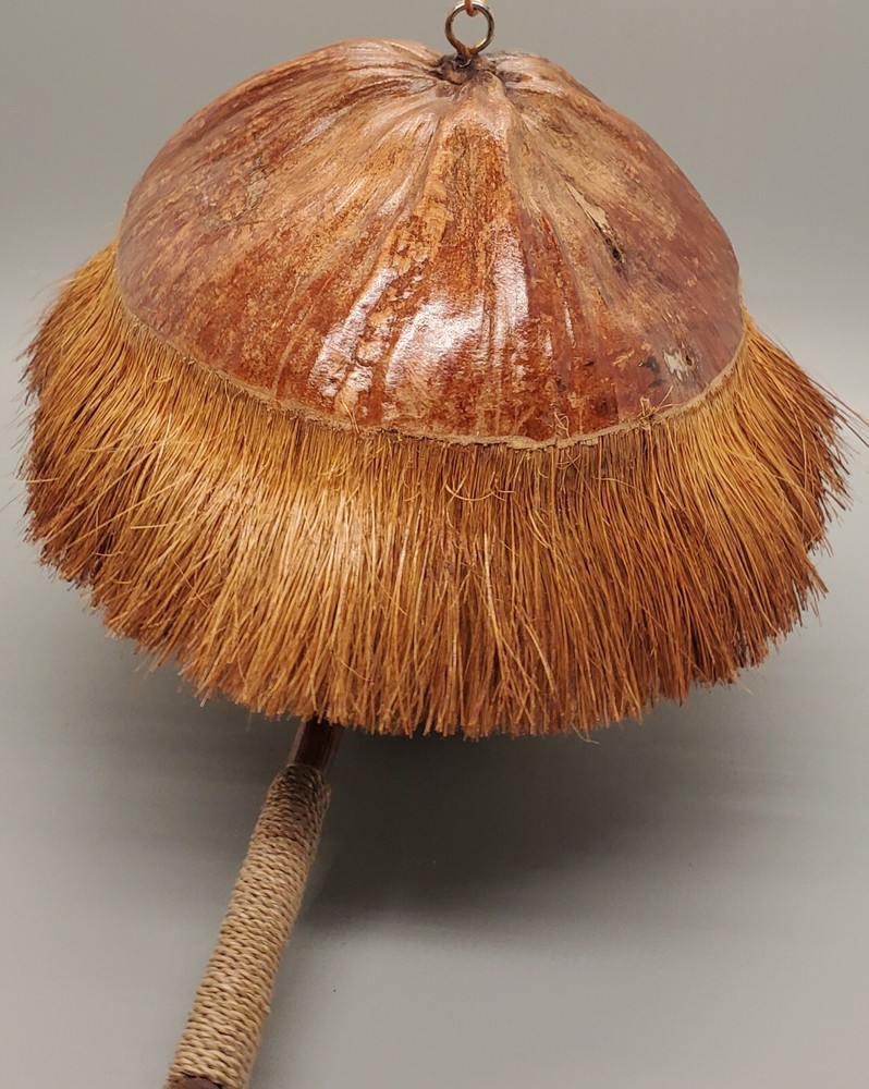Bird House Made From A Coconut Shell