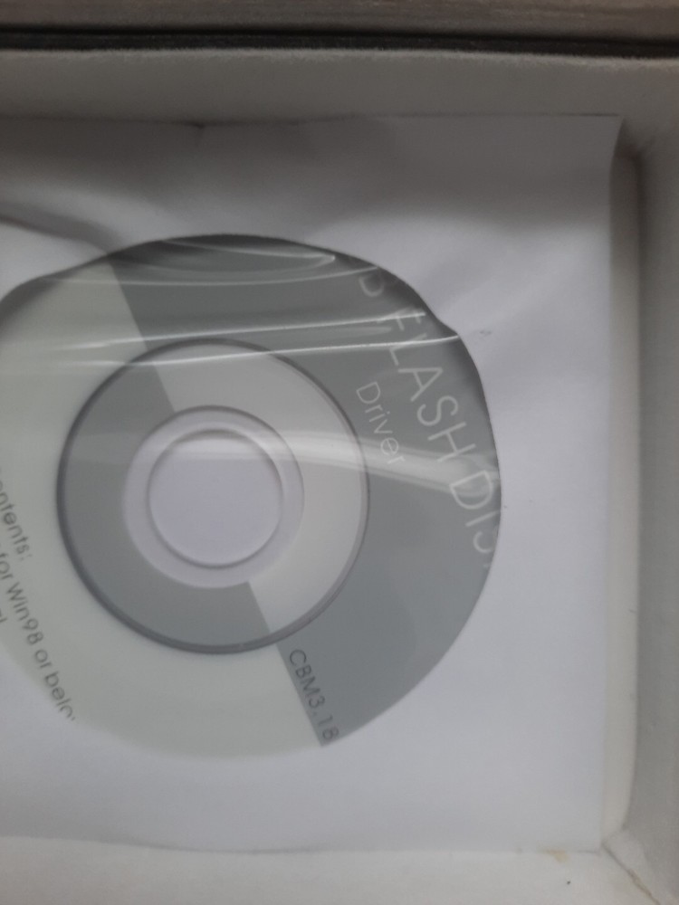 Stylish Ballpoint Pen with USB 2gb memory. Silver Box. Laser Feature.