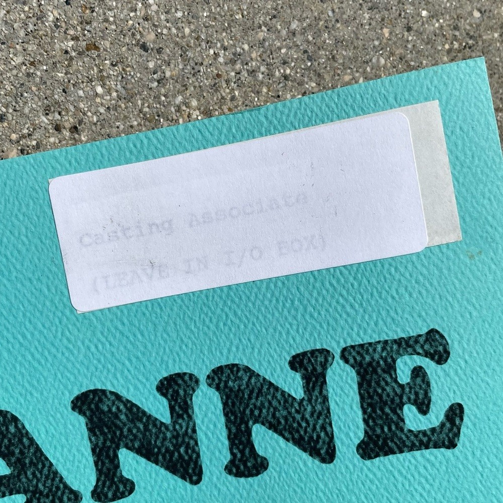 Roseanne Original 1992 Production Used Final Draft Script Secrets Barr Metcalf