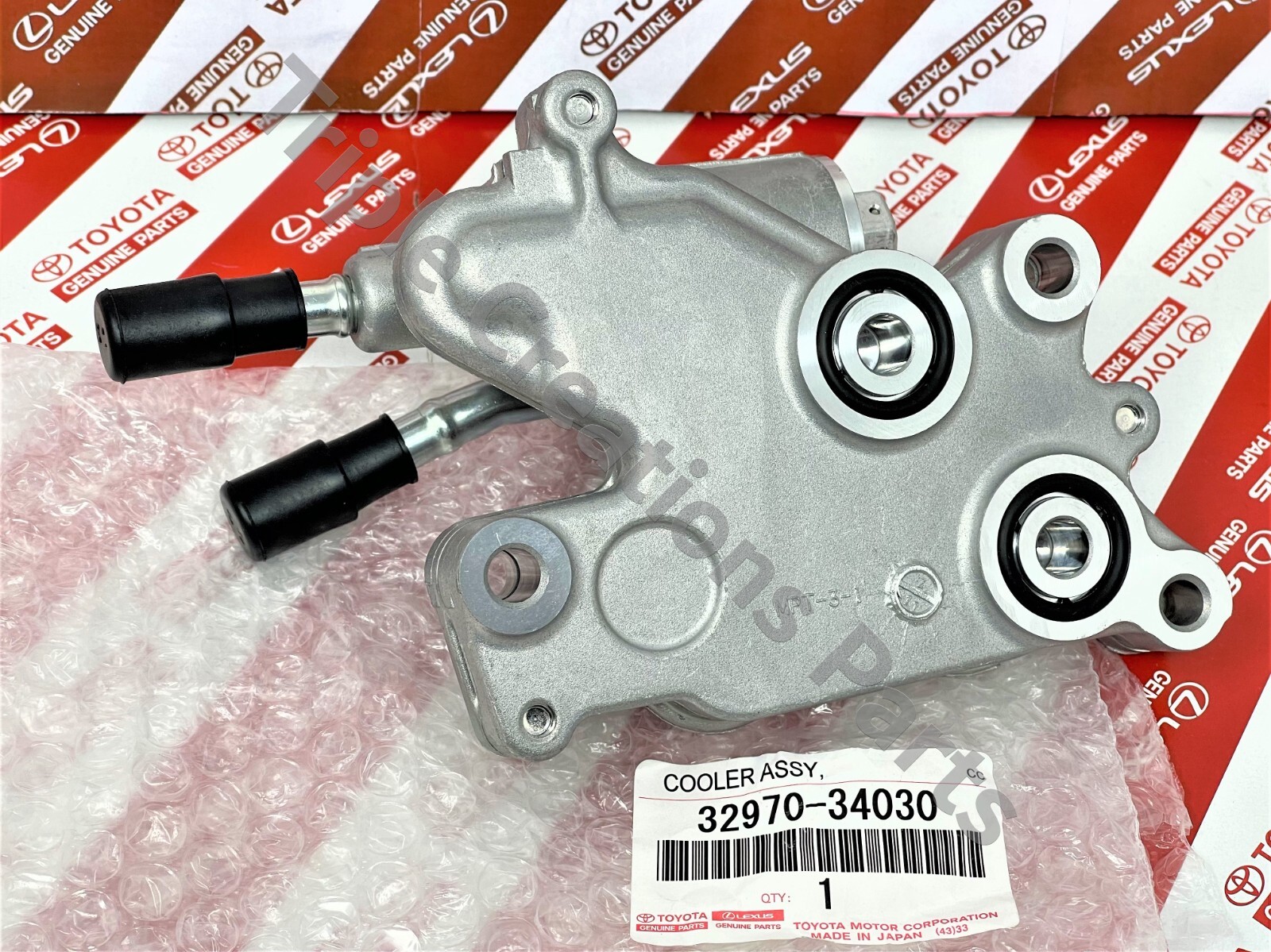 GENUINE Toyota OEM COOLER ASSY TRANSMISSION OIL WITH THERMOSTAT 32970-34030