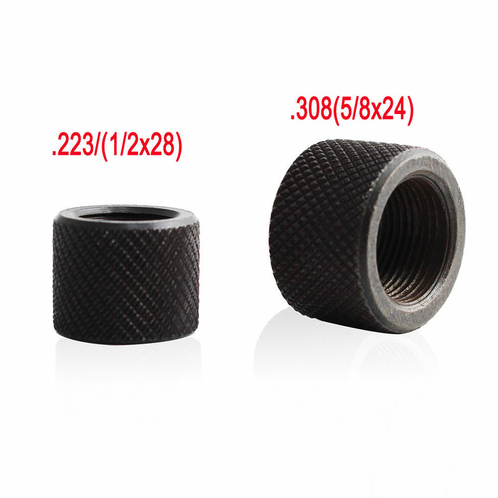 Ruger 10-22 1022 Muzzle Brake Adapter + Thread Protector 1/2x28 223 5/8x24 308