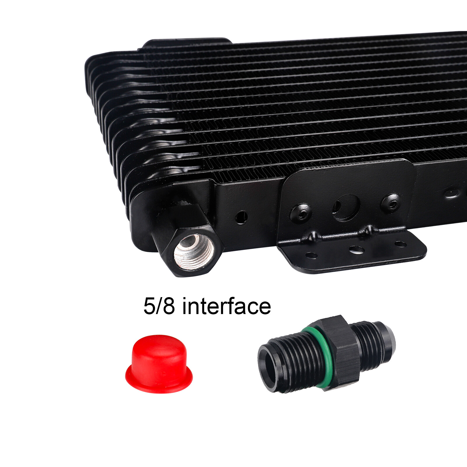 For Tru-Cool 40000 40k GVW Transmission Oil Cooler Low-Pressure W/ 6AN Fittings