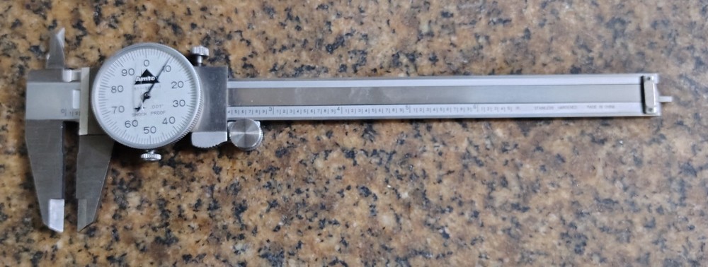 🗽AMTOS 6" DIAL CALIPER