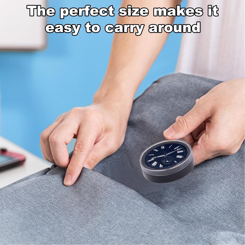 CYUXING 2Pcs Portable Watch Dial Storage Box, Dust-Proof & Scratch-Proof...