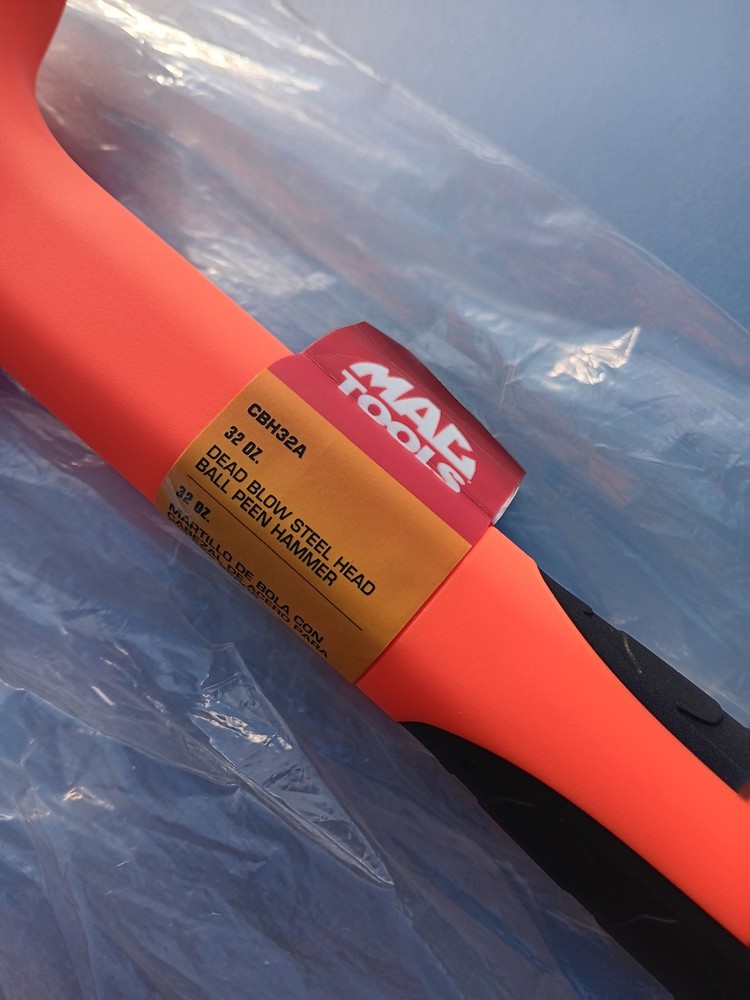 Mac Tools CBH32A, 32oz. Dead Blow Ball Peen Hammer, MAC TOOLS