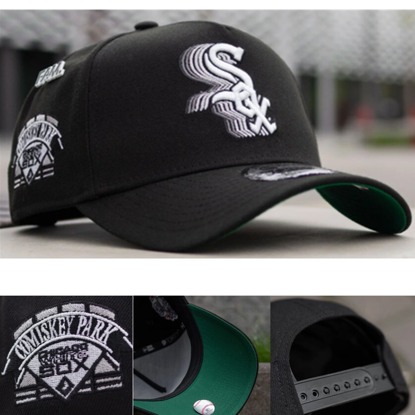 New Chicago White Sox Side Logo Baseball Cap 9FORTY Strapback Adjustable Hat