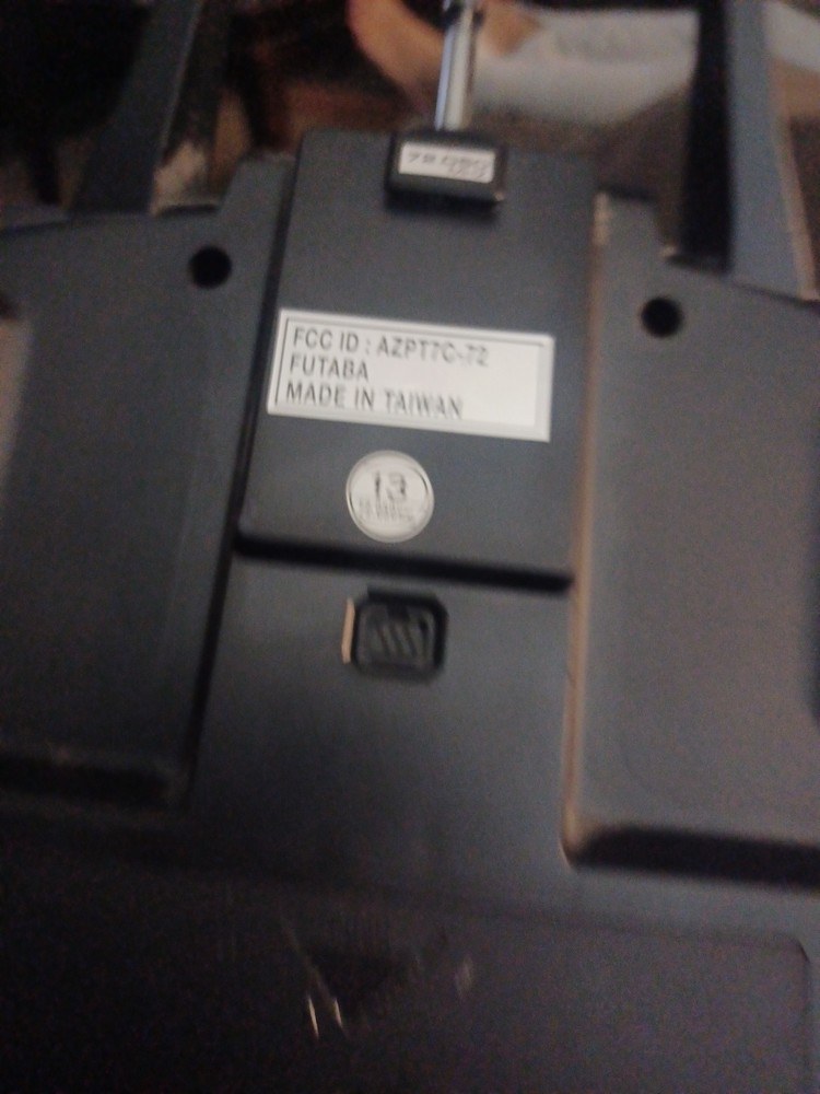 Futaba T7CAP Computerized Airplane System PCM 1024/PPM Transmitter with battery