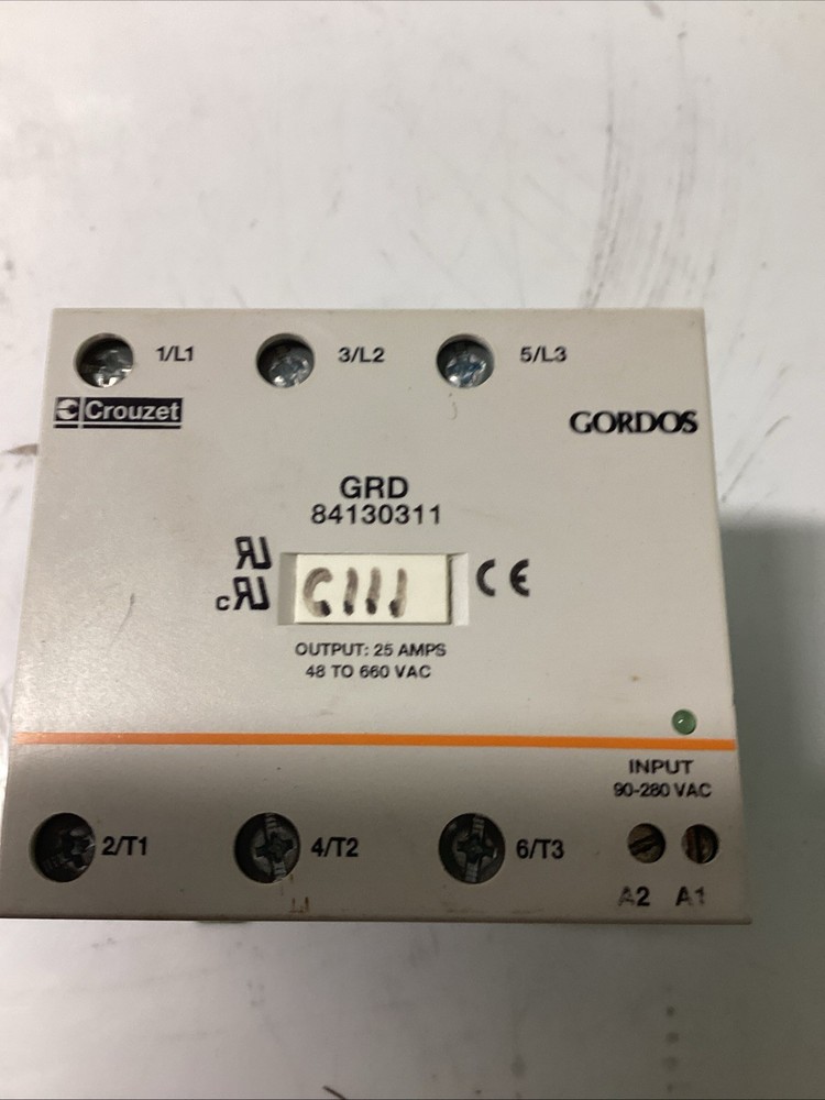Crouzet Semiconductor Relay Gordos GRD 84130311 Solid State Relay U-728