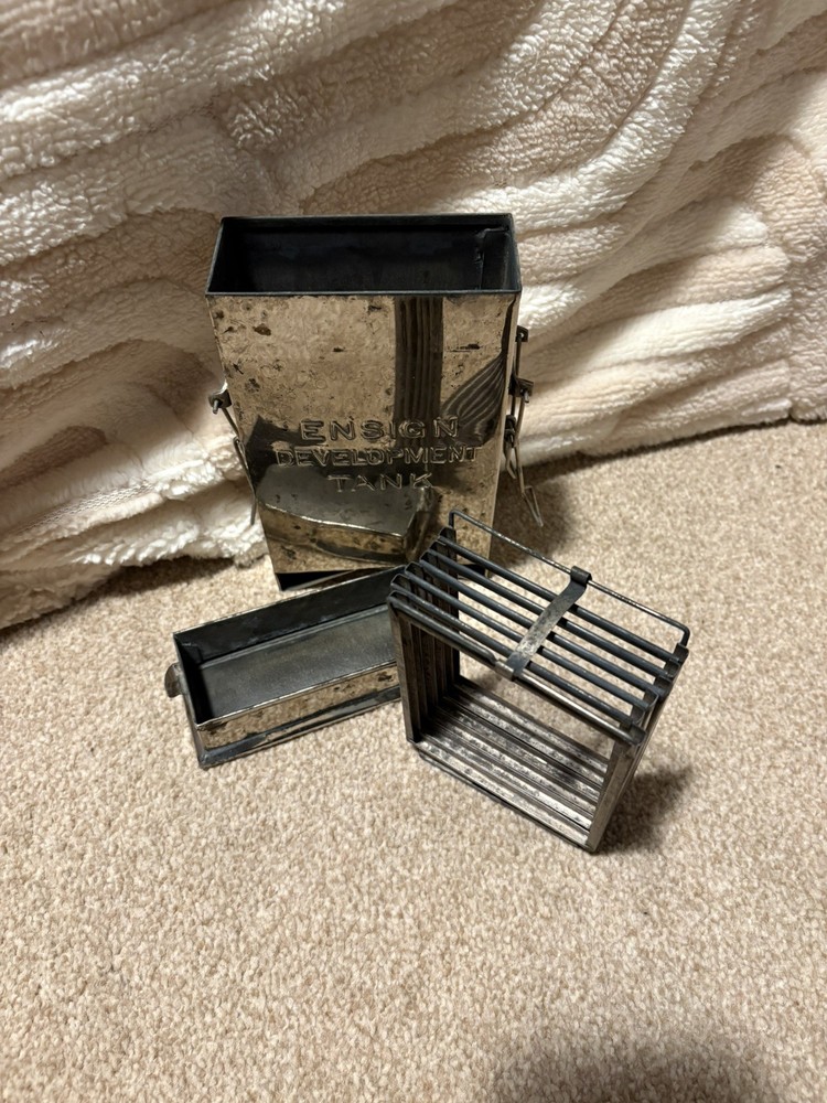 RARE Vintage Ensign Darkroom Developing Tank for Film developing