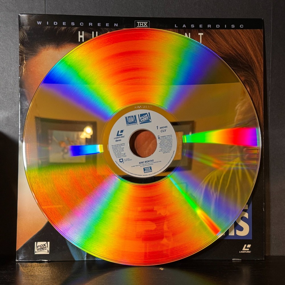 Nine Months Hugh Grant Laserdisc Widescreen NTSC Robin Williams