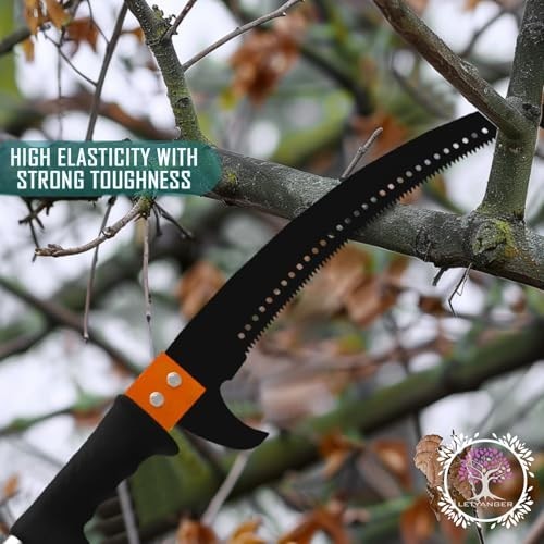 LETYANGER Pole Saws for Tree Trimming, 15ft Extendable Long Tree Trimmers Long