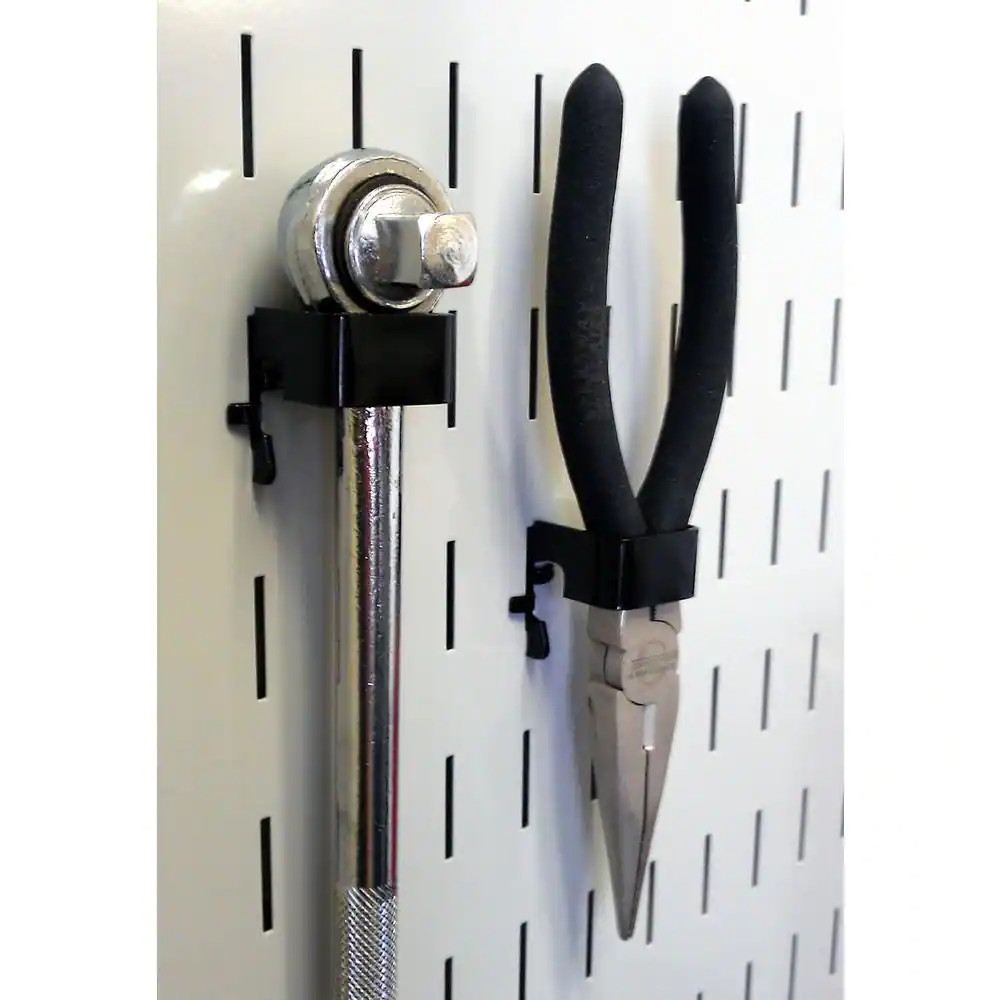 Wall Control Pegboard Utility Hooks Assortment Rust-Resistant 1 in. Tall Slot