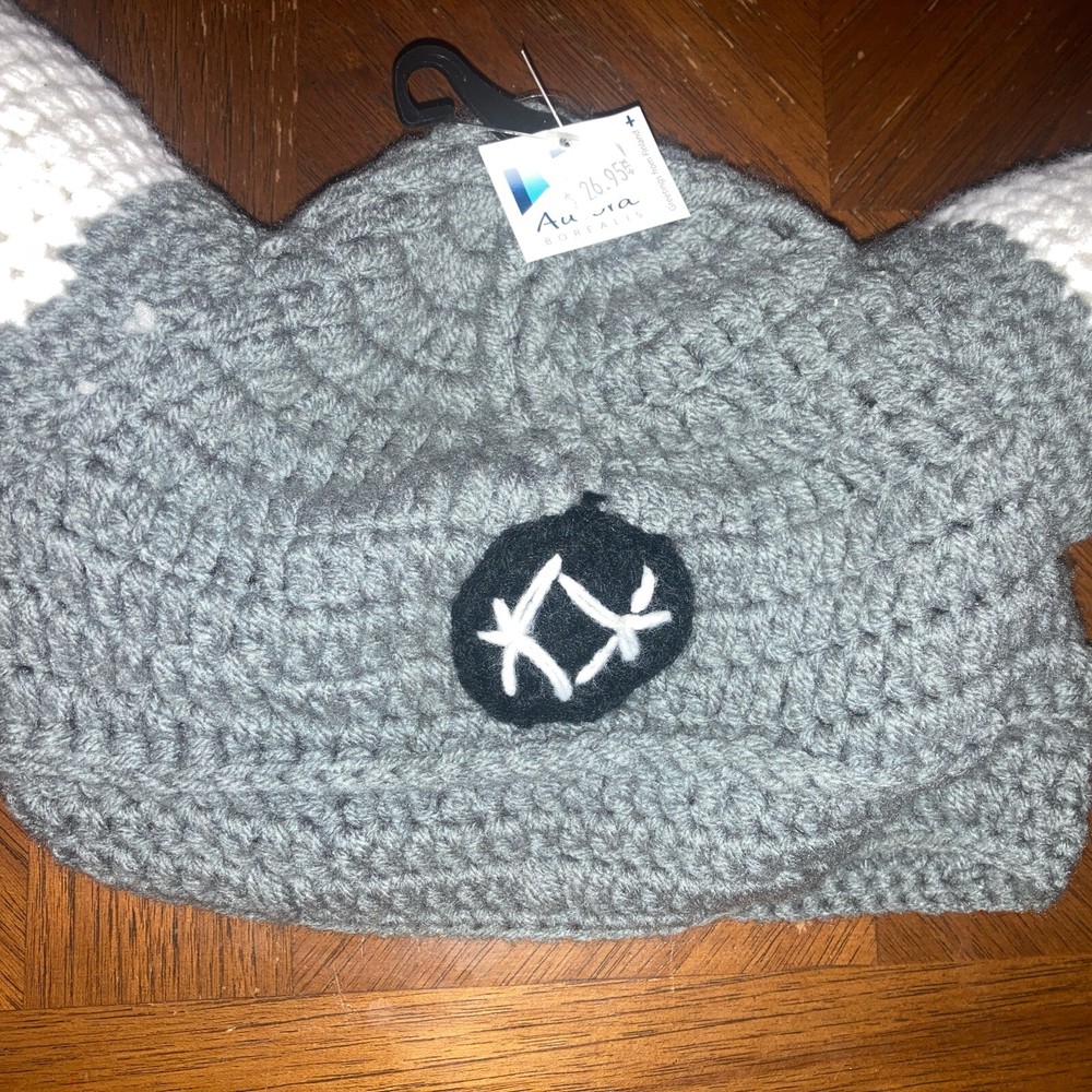 Knitted Viking hat (One Size fits All)