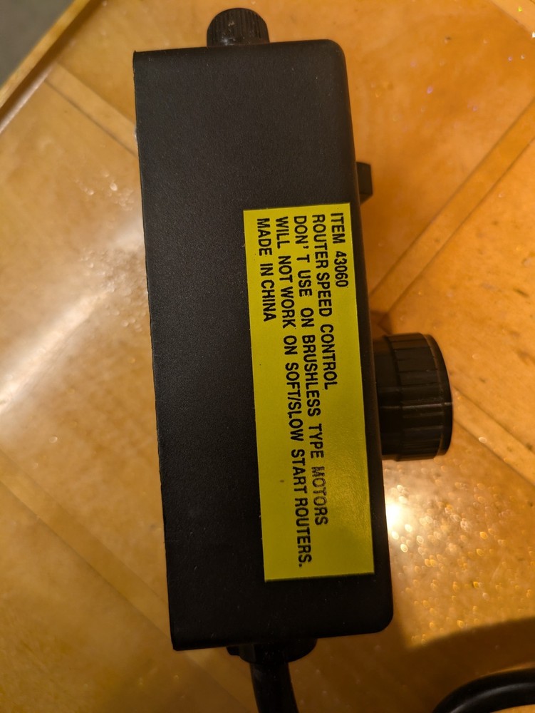 Router Speed Controler