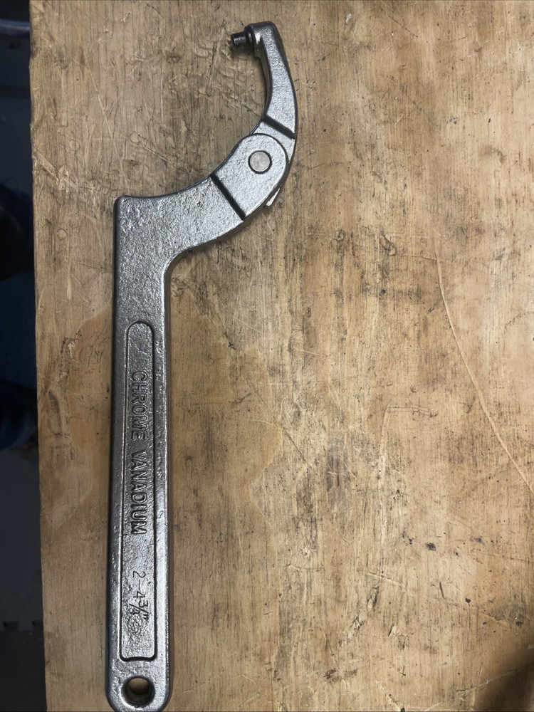 Paramount Adjustable Pin Spanner Wrench 2-4-3/4 PAR-HW113D