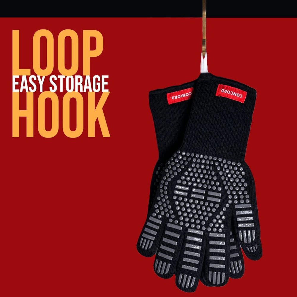 CONCORD Heat Proof Grilling Gloves
