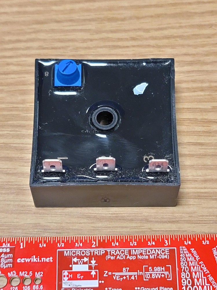 Airotronics TH3AC10480A Solid State Timer Relay, 480s Delay, 120VAC