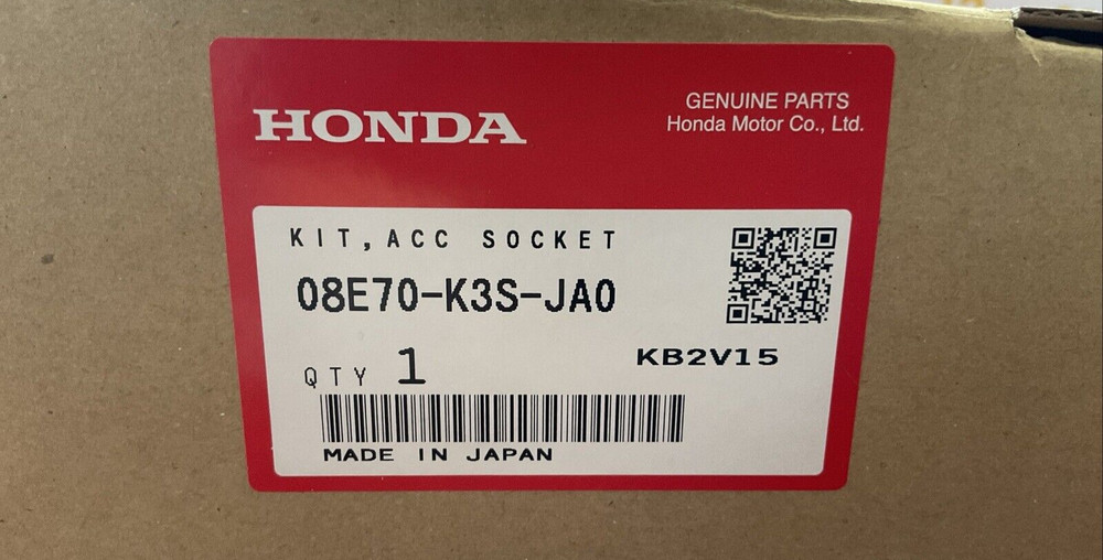 HONDA Accessory Electrical Socket kit 08E70-K3S-JA0