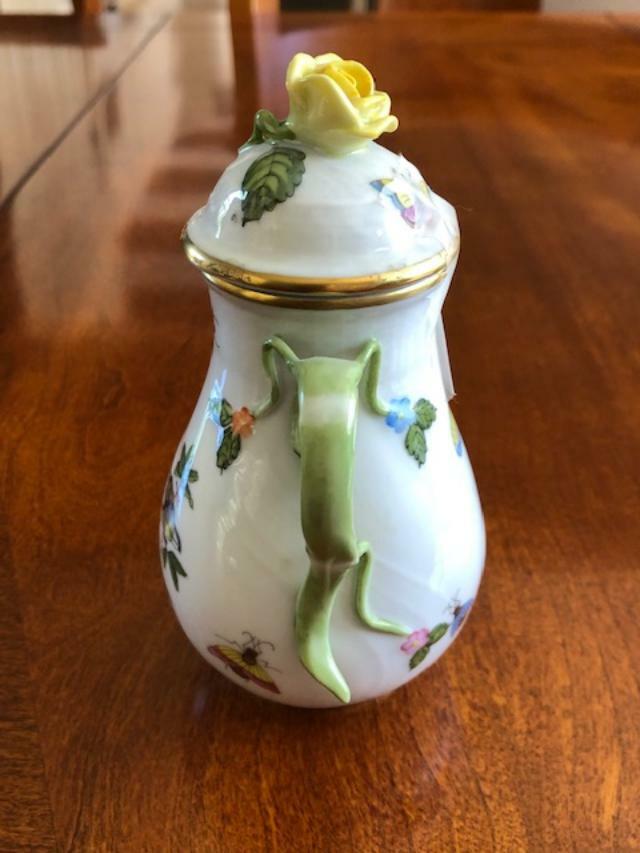 Herend 1625 Hand-painted Small coffeepot/MINT
