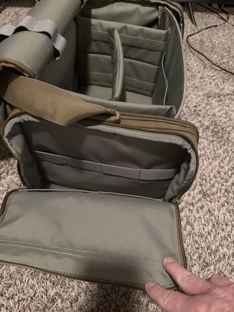 5.11 Tactical Range Ready Bag. Duffel Organizer Pistol Range Bag.