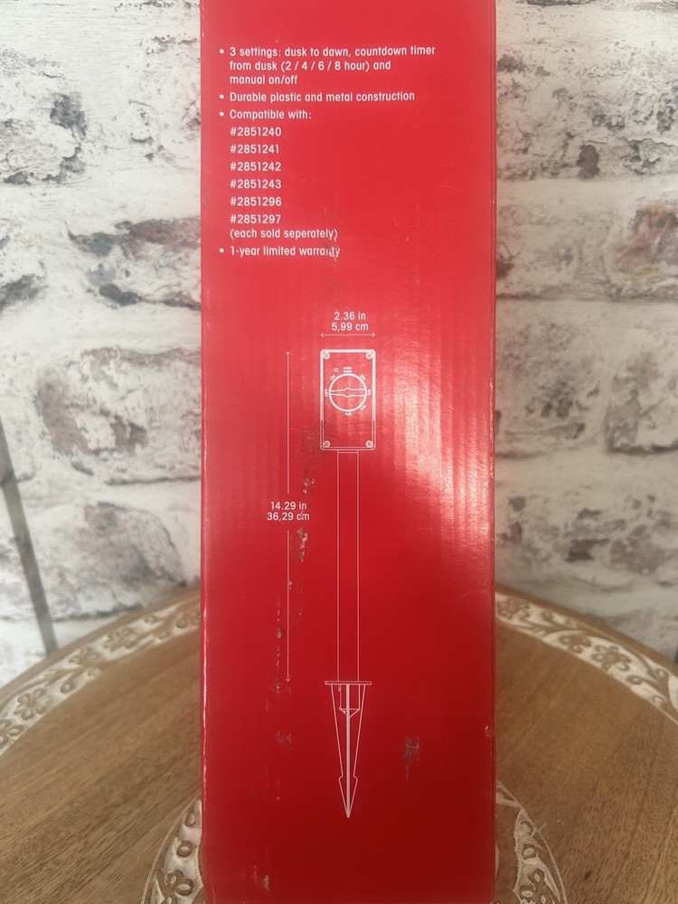 NEW Portfolio Photocell Sensor Controller with Timer 60W Matte Black #2851237