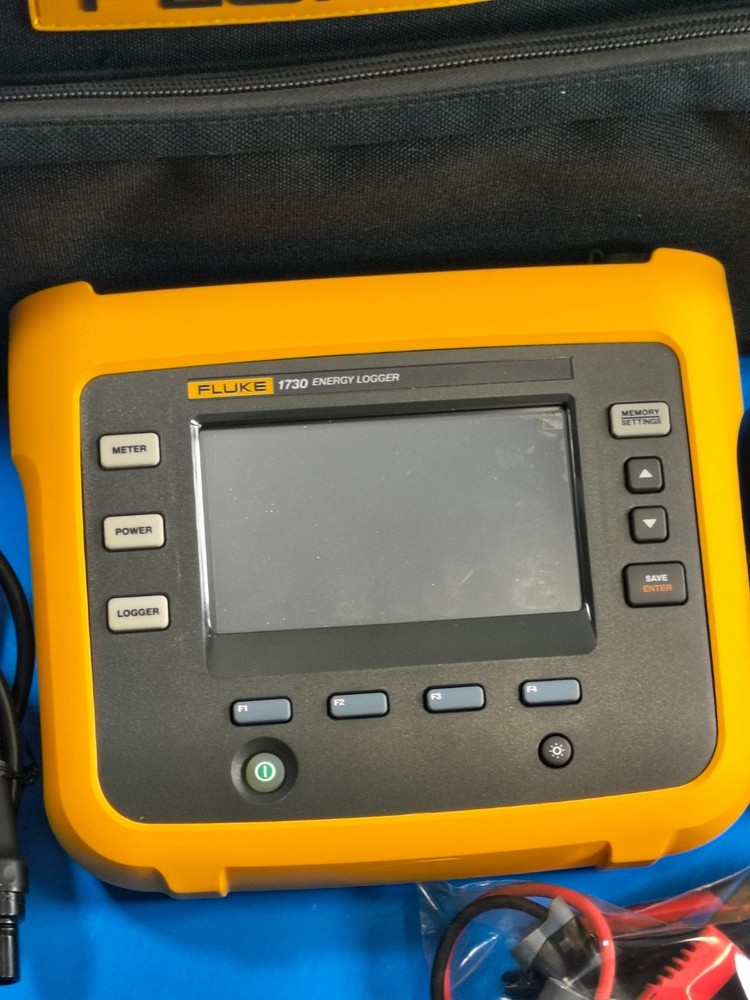 Fluke 1730 Three 3 Phase Power Quality Energy Logger Analyzer Pristine!