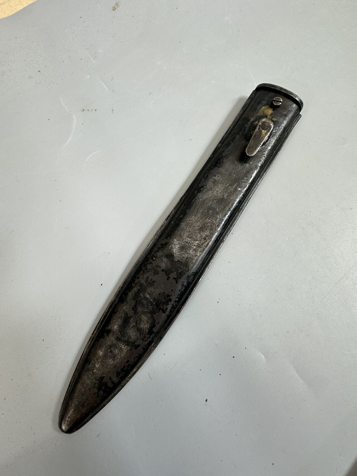 WWI German Made Turkish M1903 Mauser Rifle M1916 Ersatz Bayonet & Scabbard/p14