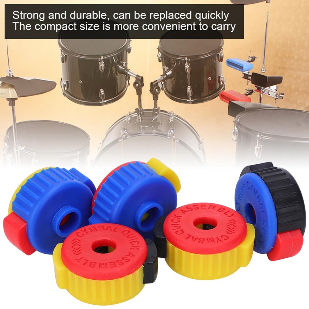 Drum Quick Release Nut Cymbal Stand Screw Cap Upgrade Spare Part Accessory