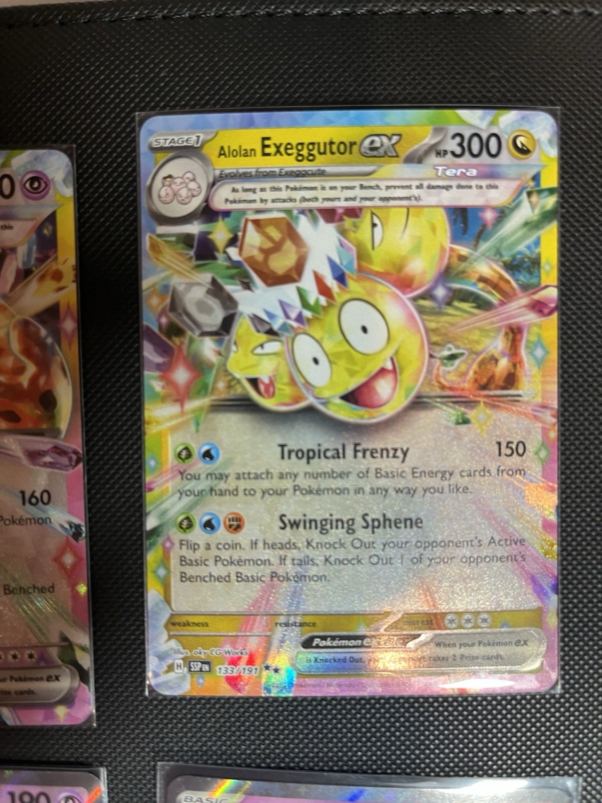 Pokemon TCG Double Rare Lot (Tera Cards, Lillie’s Clefairy, Persian +) 15 Cards