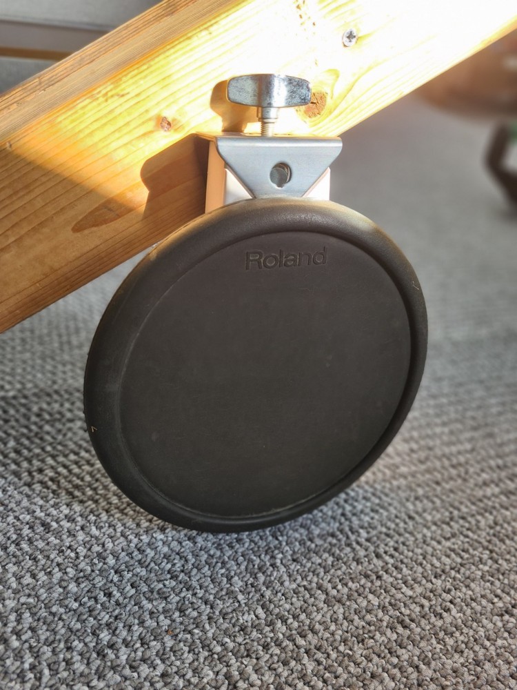 Roland V-Drums PD-6 Electronic Drum Trigger Pad. Good Condition.