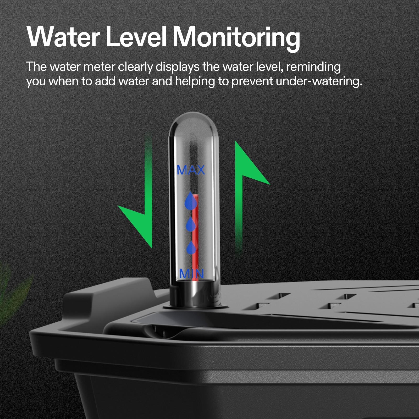 VIVOSUN 4-Pack FlexFeed Self-Watering Fabric Pot, Auto-Irrigation Fabric Base