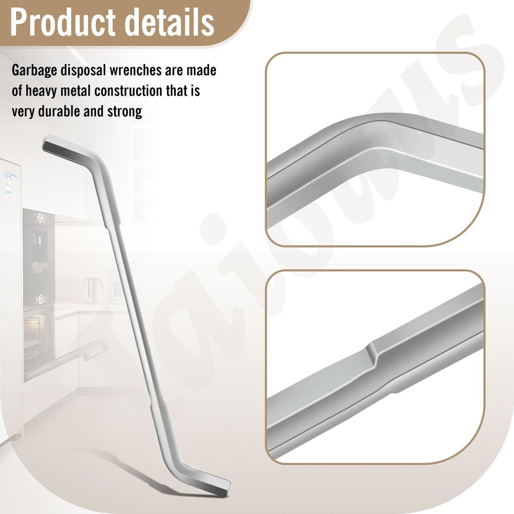 Garbage Disposal Wrench, Allen Wrench Tool Compatible with...