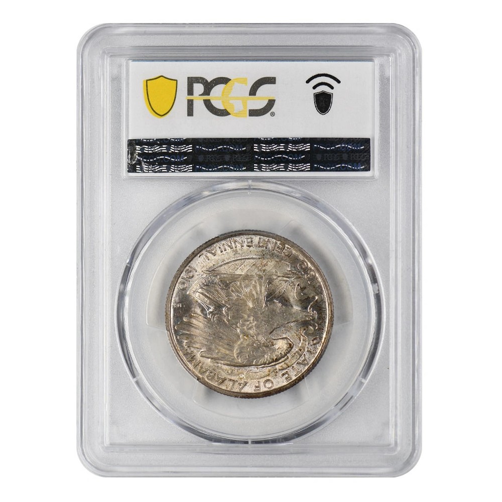 1921 Alabama Commemorative Silver Half Dollar PCGS MS-66