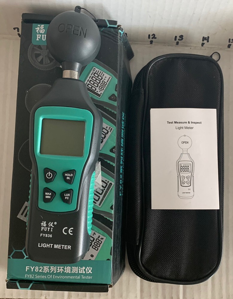 Light Meter Environmental Tester FY836
