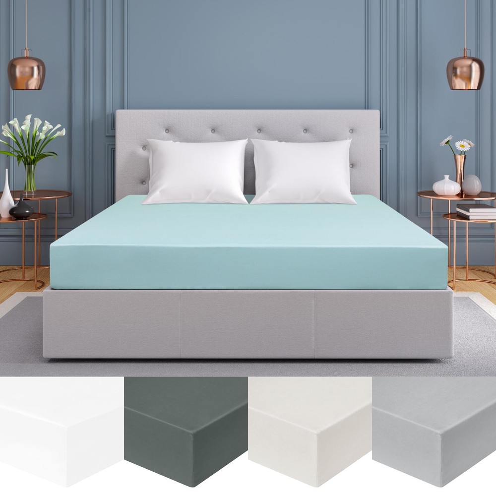 Fitted Sheet Viscose from Bamboo with 16" Deep Pocket