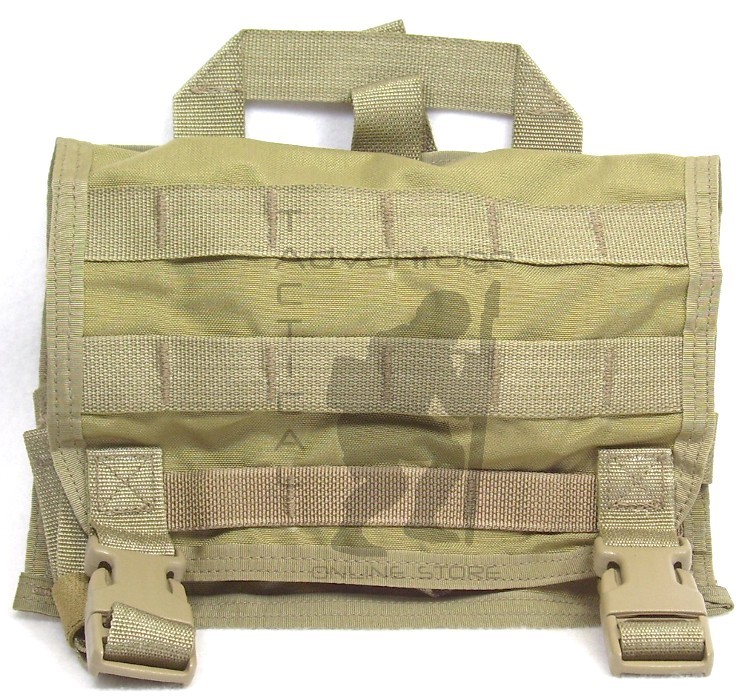 BAE Systems ECLiPSE Foldable Chest Rig MOLLE Platform - MJK khaki
