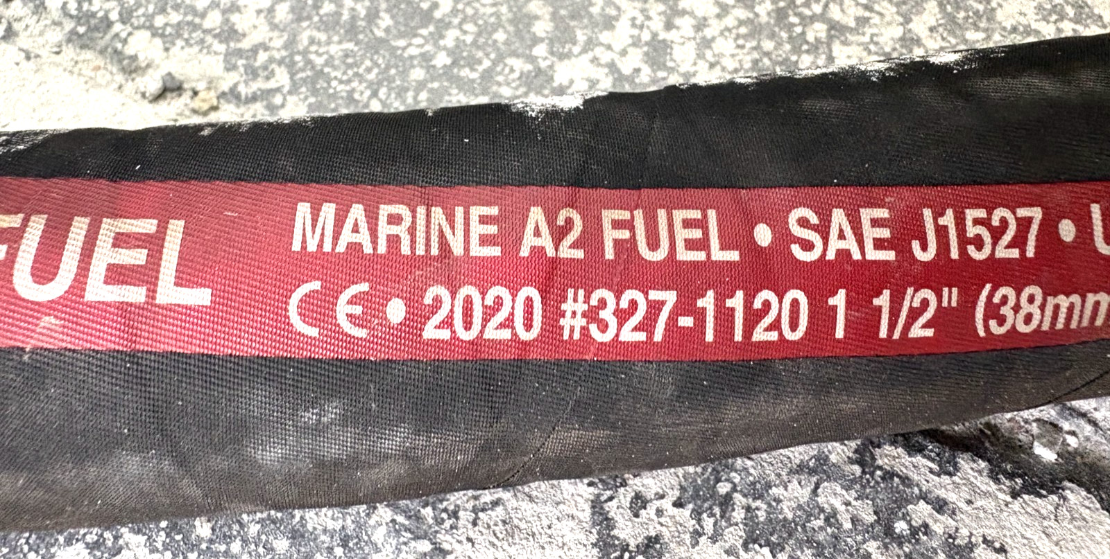 Trident Marine Premium 4'10" Fuel Fill Hose 1-1/2" Type A2 - 327-1120