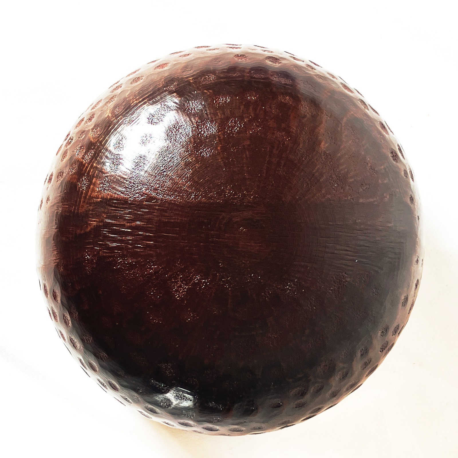 Japanese Buddhist Singing Bowl Bell Orin Bronze Brown 11 cm 4.3 in Zen Sound