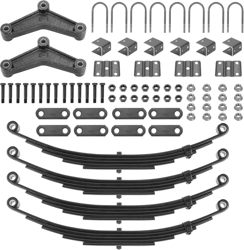 Double Eye Leaf Spring 5 Leaf 3000lb Trailer Set