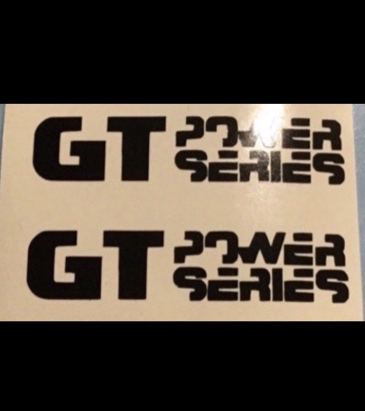 Power Series Crank Decal Black