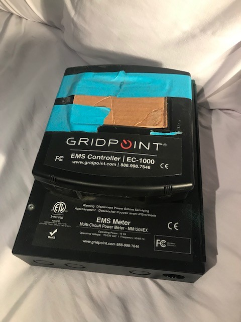 Gridpoint Ems Controller Ec-1000 Multi-Circuit Power Meter Mm1204ex