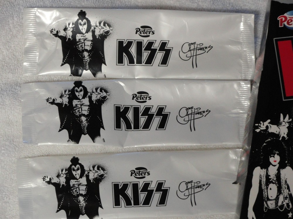 KISS Thunderbolt 40th Anniversary Ice Cream Box & Wrapper LE Australian release