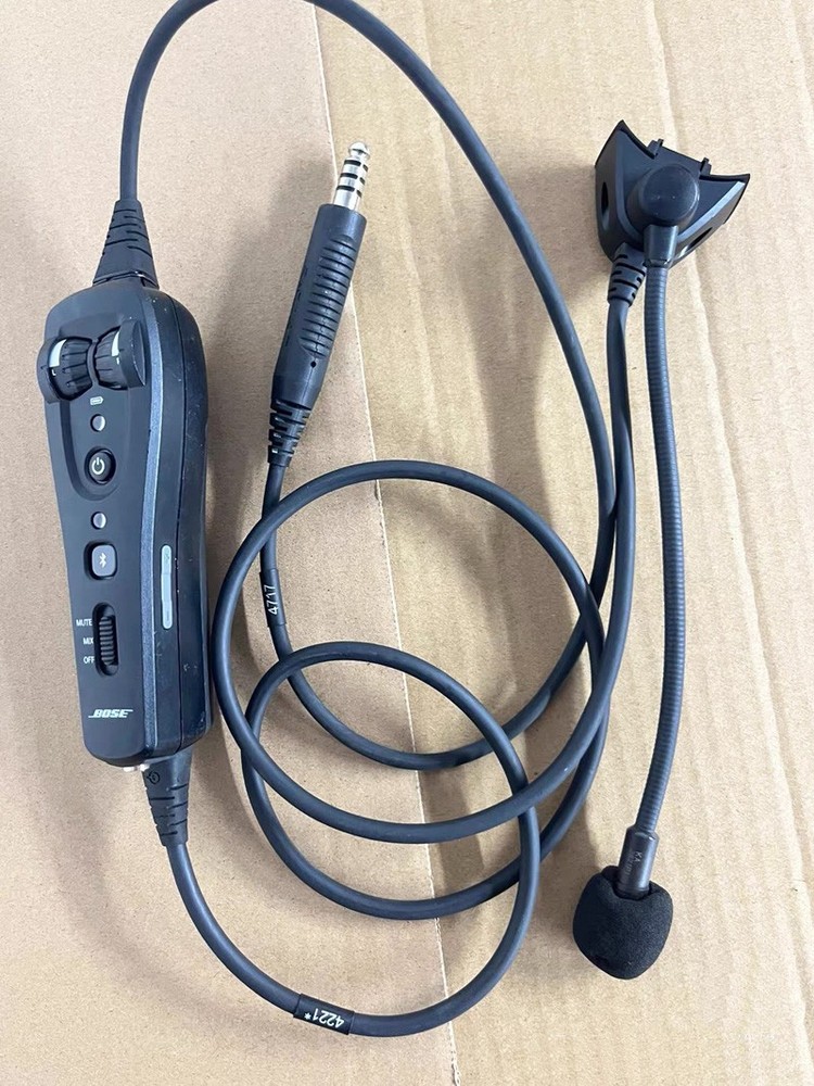 Bose A20 Bluetooth Control Module +Triple Cable + Mic + U174 Helicopter Plug