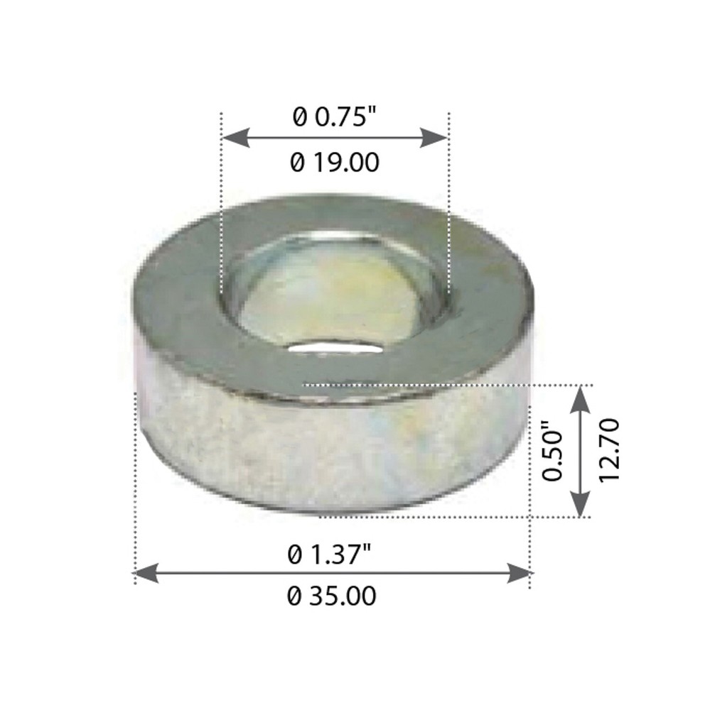 SPACER 1/2"